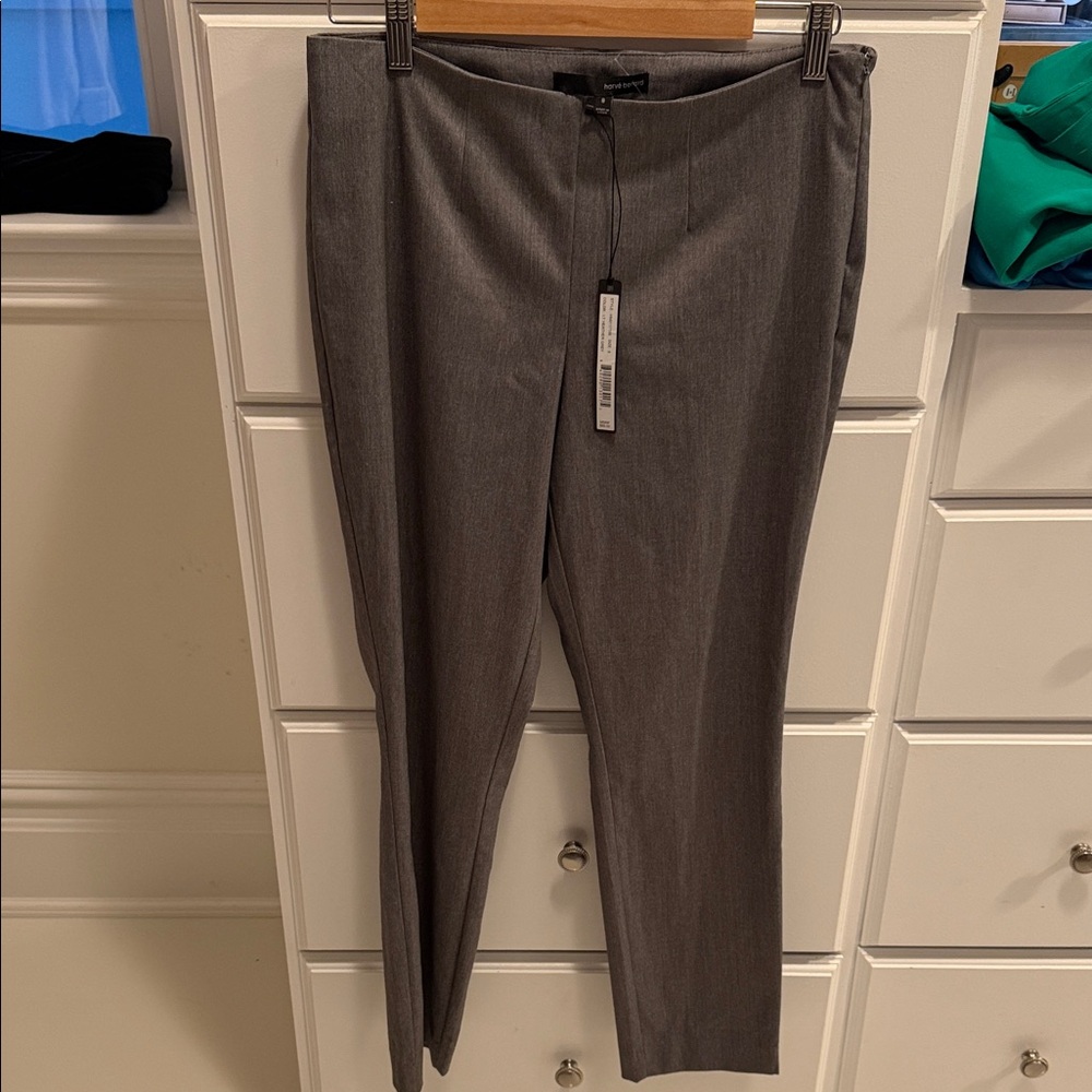 Harve Benard Charcoal Dress Pants